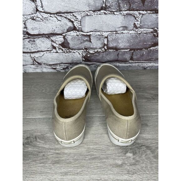 Dansko Volley Vegan Tan Beige Khaki Canvas Non Slip Clogs Women Sz 39EU/8.5M US - Picture 7 of 16